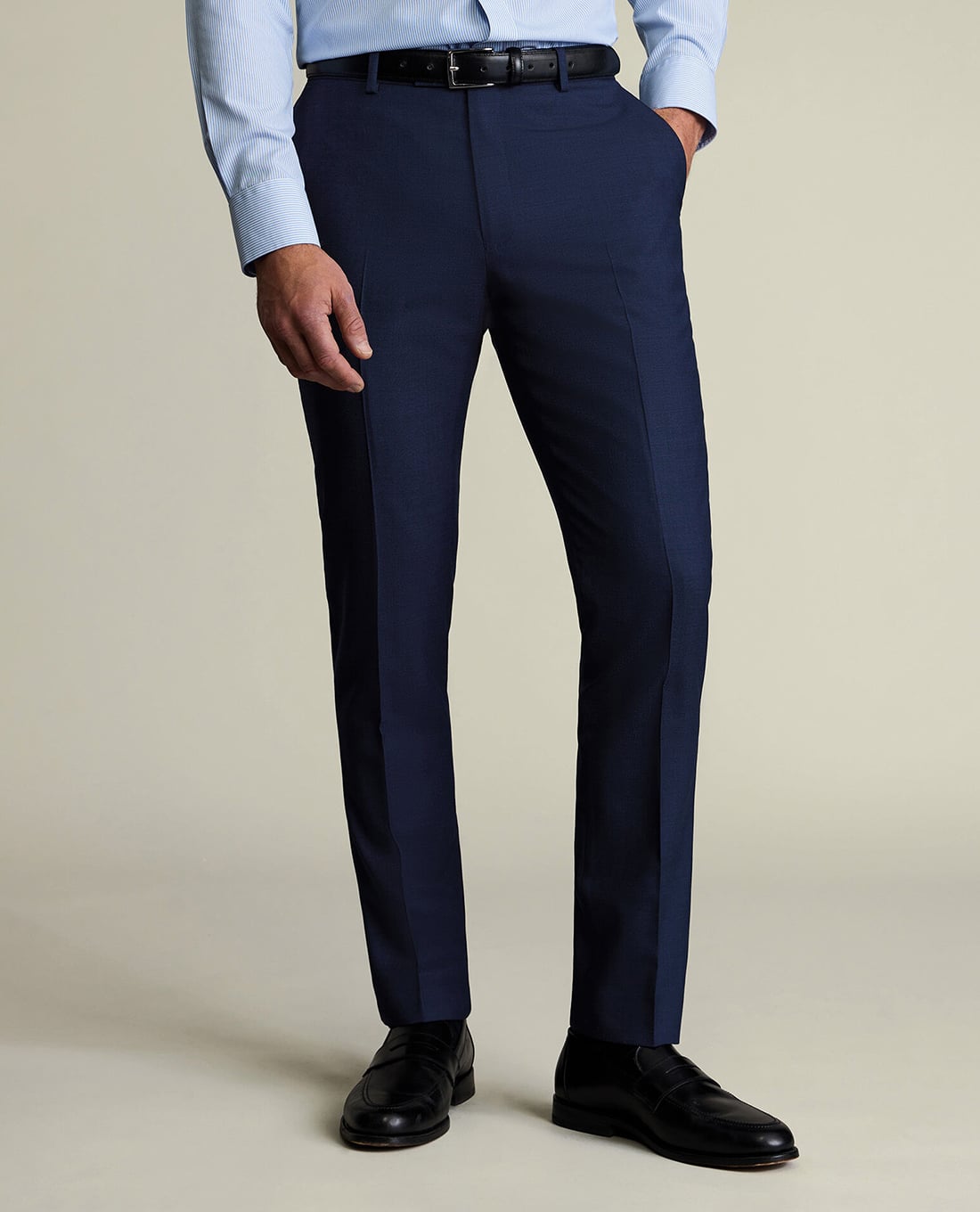 CHARLES TYRWHITT - Quần âu nam Ultimate Performance Sharkskin