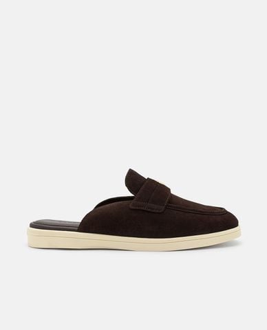  PEDRO - Giày mules nữ đế bệt mũi tròn Roam 