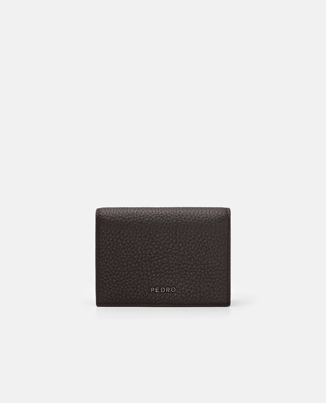 PEDRO - Ví ngắn nam dáng gập Embossed Leather