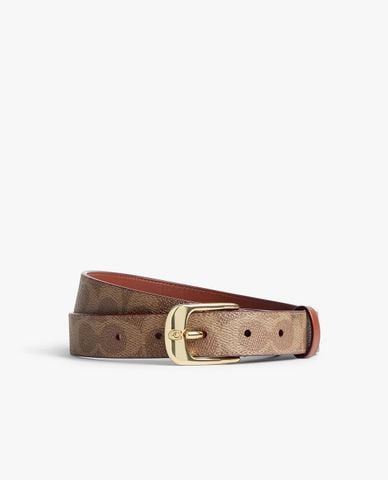  COACH - Thắt lưng nữ bản vừa Harness Buckle 
