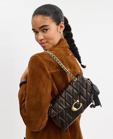  COACH - Túi đeo chéo nữ phom chữ nhật Tabby 26 