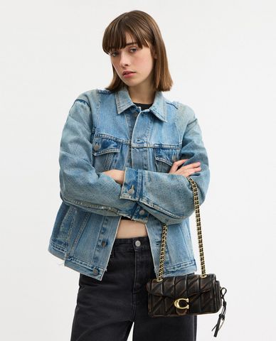  COACH - Túi đeo chéo nữ phom chữ nhật Tabby 20 