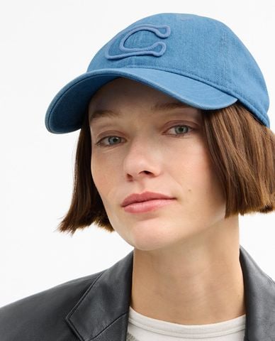  COACH - Nón bóng chày unisex Signature Patch 