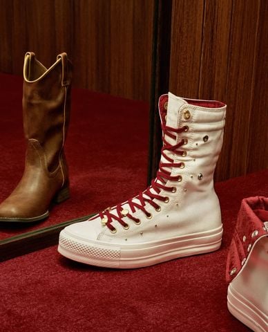  CONVERSE - Giày sneakers unisex cổ cao Chuck Taylor Luna New Year 