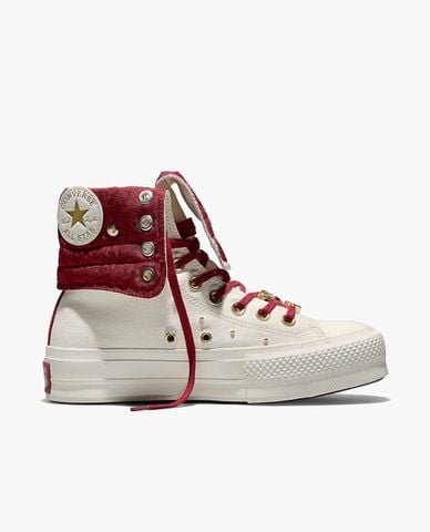  CONVERSE - Giày sneakers unisex cổ cao Chuck Taylor Luna New Year 
