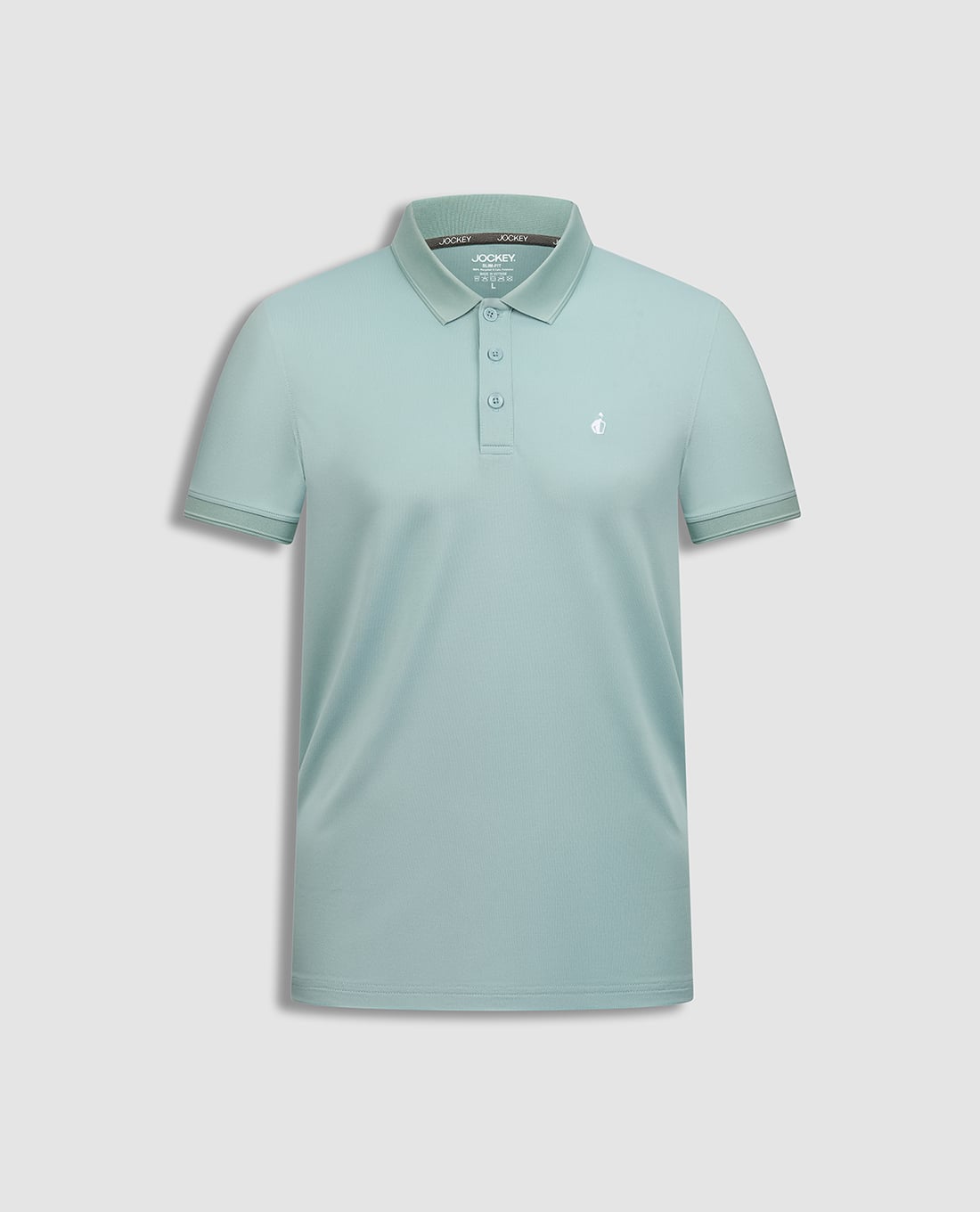 JOCKEY - Áo polo nam tay ngắn thêu logo