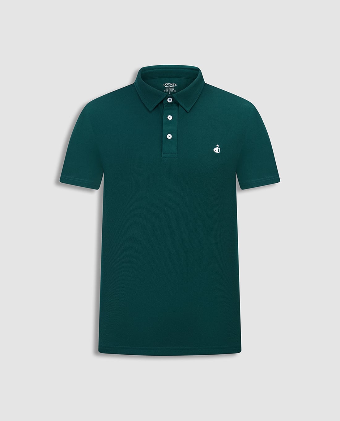 JOCKEY - Áo polo nam tay ngắn thêu logo