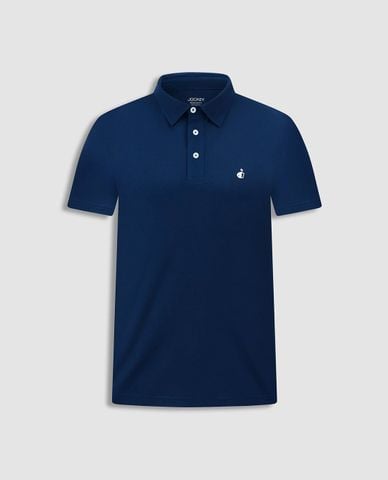  JOCKEY - Áo polo nam tay ngắn thêu logo 