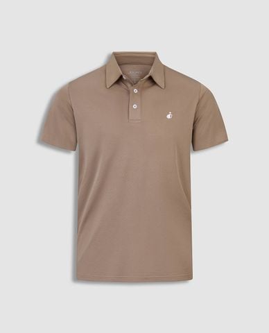  JOCKEY - Áo polo nam tay ngắn thêu logo 