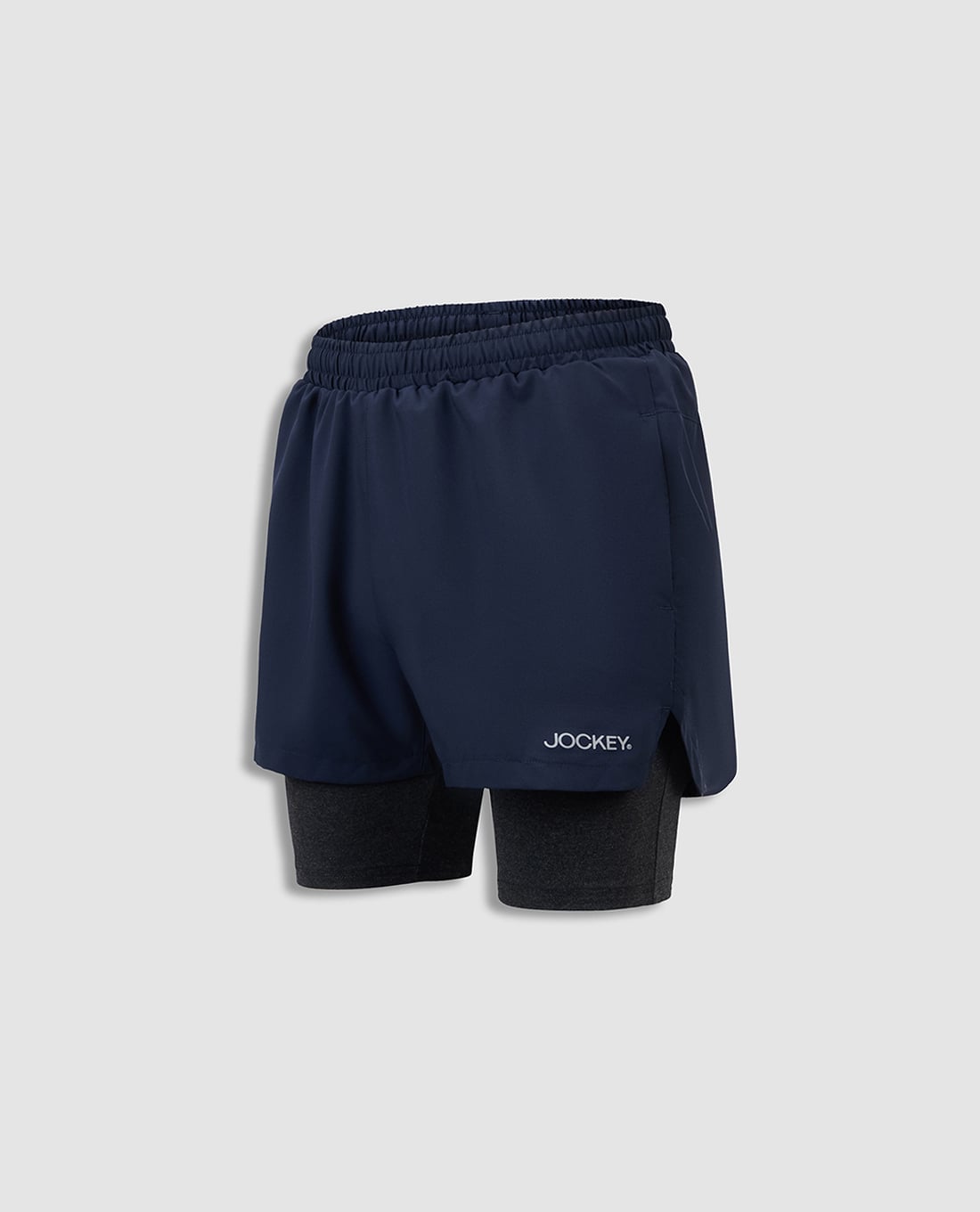 JOCKEY - Quần short tập luyện nam in logo