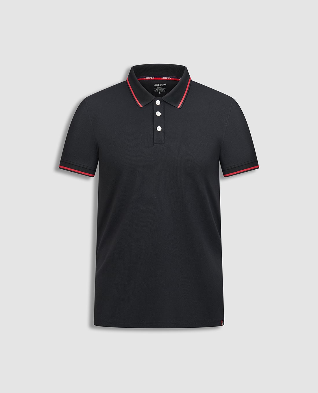 JOCKEY - Áo polo nam tay ngắn phối viền