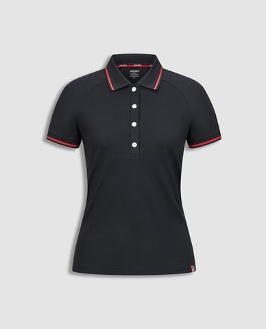  JOCKEY - Áo polo nữ cổ bẻ tay ngắn phối viền 