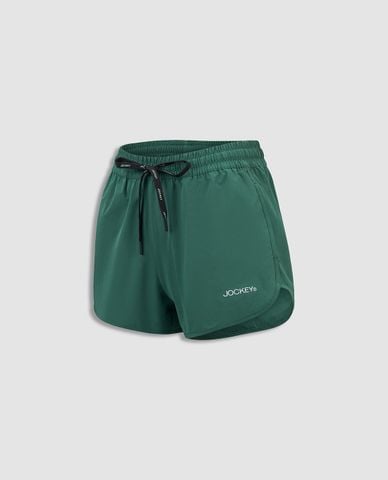  JOCKEY - Quần short tập luyện nữ lưng thun 