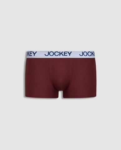 JOCKEY - Quần lót nam dáng trunk dệt logo 
