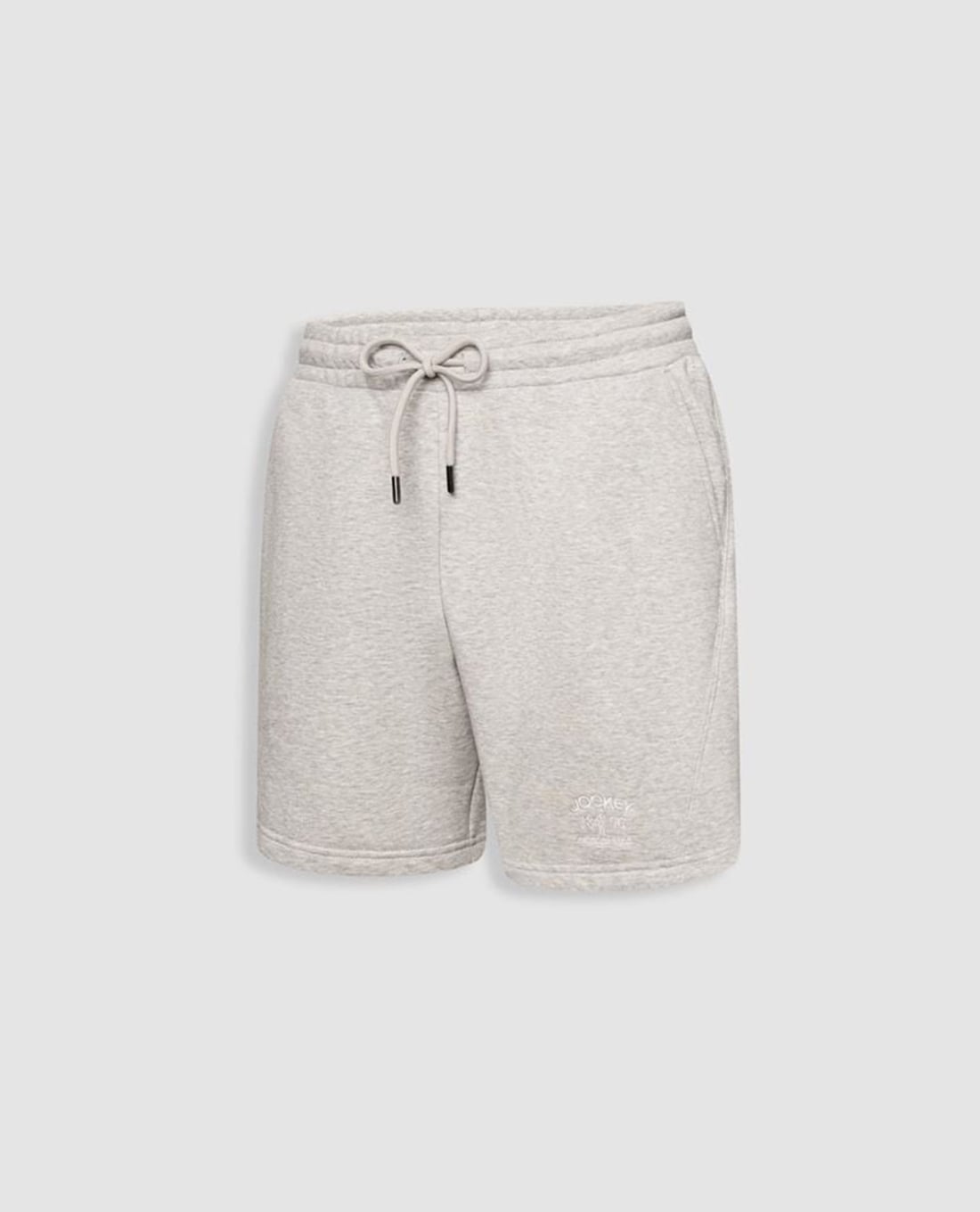 JOCKEY - Quần short nam lưng thun da cá thêu logo