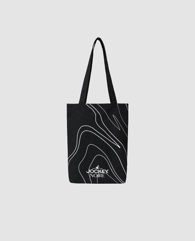  JOCKEY - Túi tote unisex phom chữ nhật Noire 