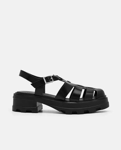  PEDRO - Giày sandals nữ đế vừa đan dây Verlin 