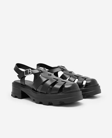  PEDRO - Giày sandals nữ đế vừa đan dây Verlin 