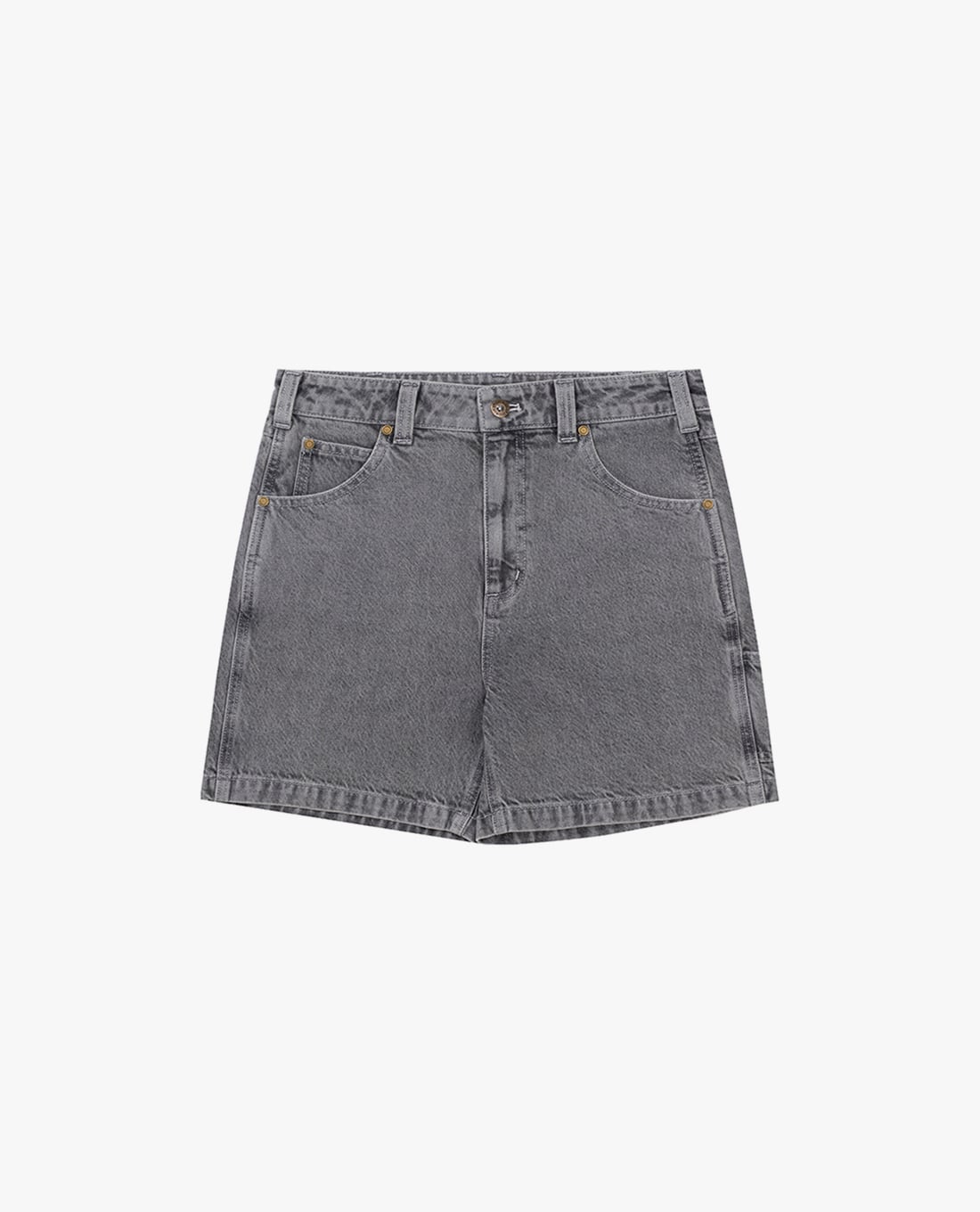 DICKIES - Quần short jeans nữ ống rộng