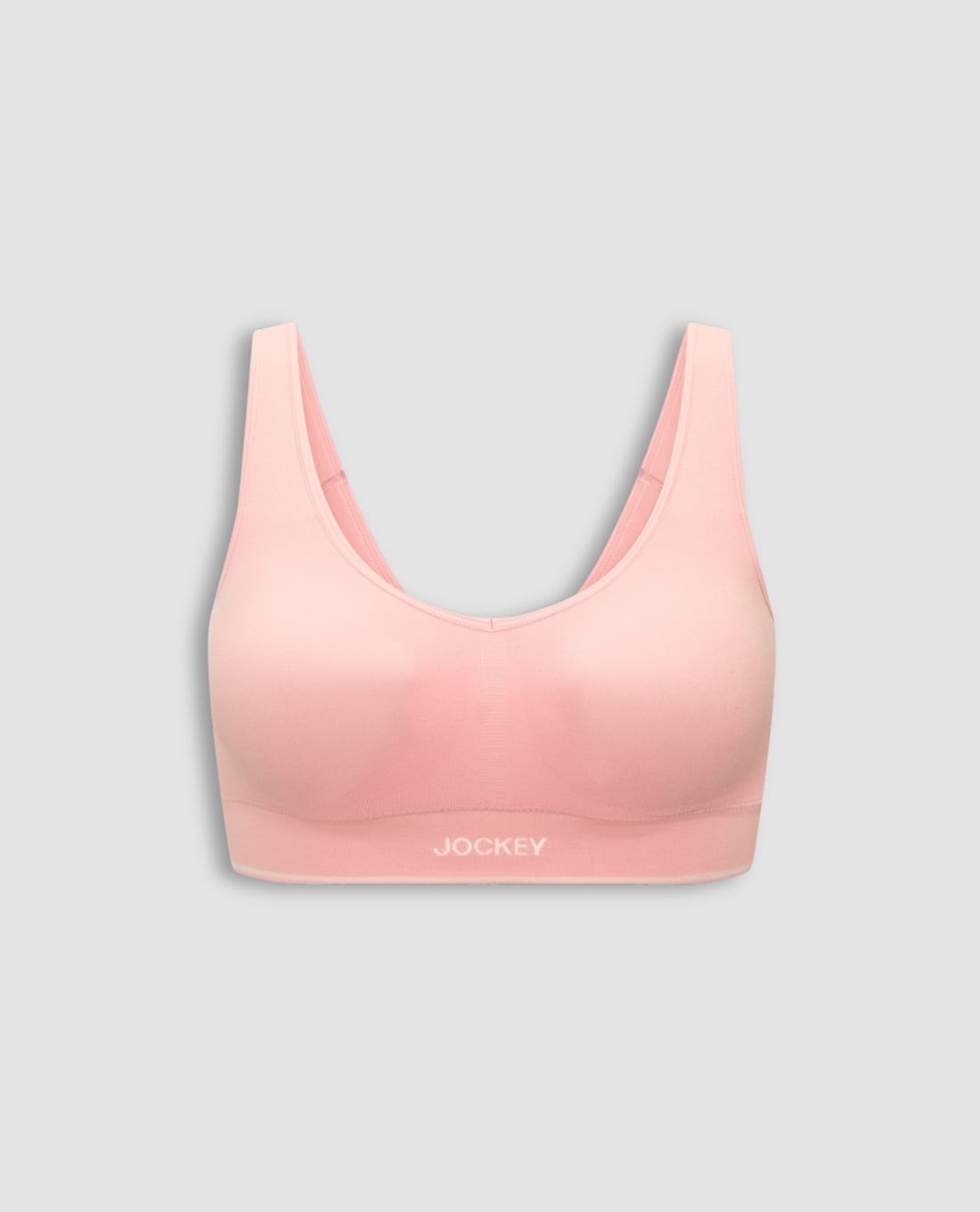 JOCKEY - Áo bra thể thao nữ hai dây bản to seamfree