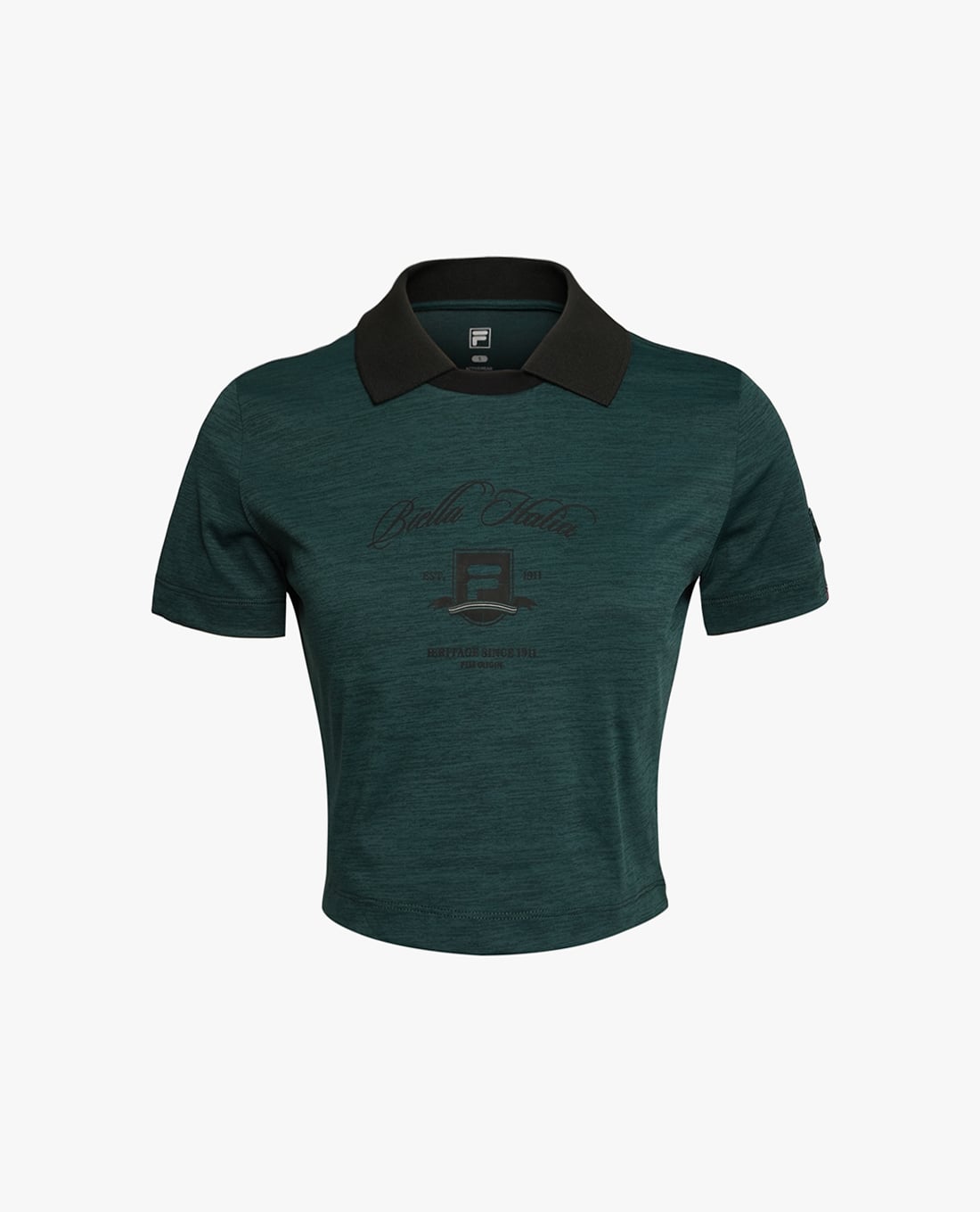 FILA - Áo polo nữ tay ngắn phom ôm Origin Match
