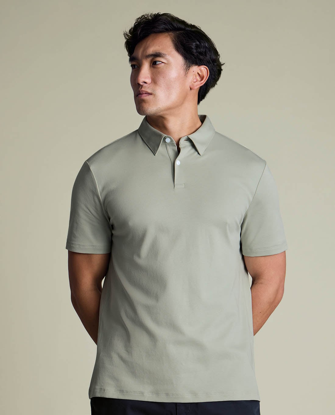 CHARLES TYRWHITT - Áo polo nam cổ bẻ tay ngắn thanh lịch
