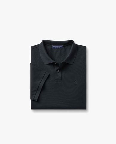  CHARLES TYRWHITT - Áo polo nam cổ bẻ tay ngắn Pique 