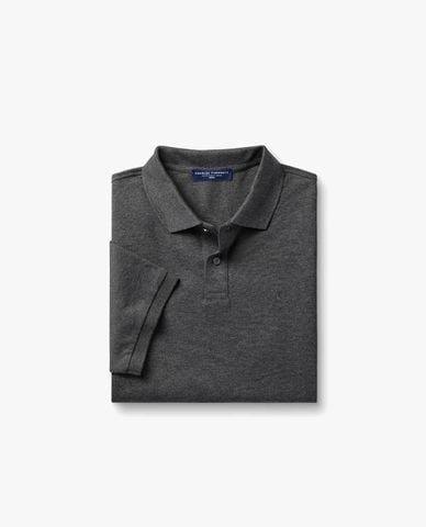  CHARLES TYRWHITT - Áo polo nam cổ bẻ tay ngắn Pique 