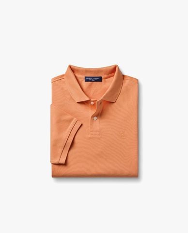  CHARLES TYRWHITT - Áo polo nam cổ bẻ tay ngắn Pique 