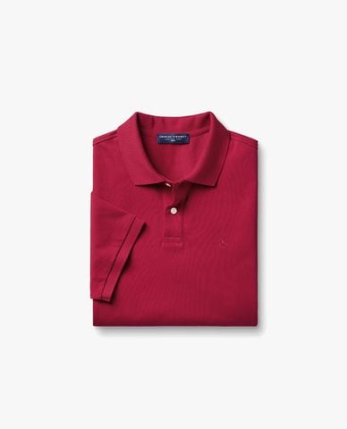 CHARLES TYRWHITT - Áo polo nam cổ bẻ tay ngắn Pique 