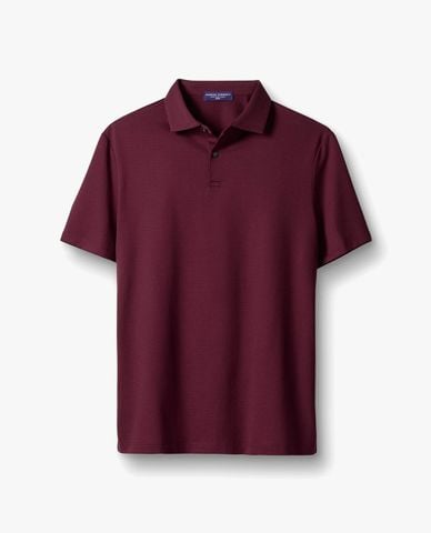  CHARLES TYRWHITT - Áo polo nam cổ bẻ tay ngắn hiện đại 