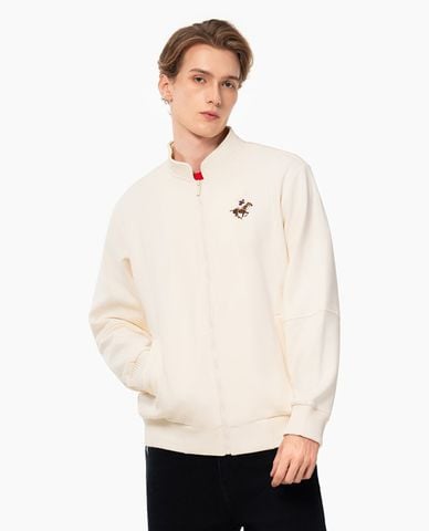  BEVERLY HILLS POLO CLUB - Áo khoác thể thao nam cổ trụ phối zip Regular Fit 