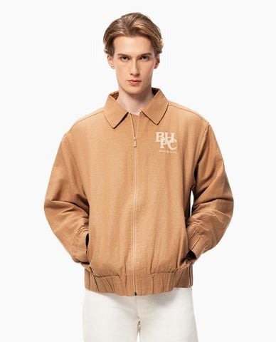  BEVERLY HILLS POLO CLUB - Áo khoác bomber nam tay dài hiện đại 