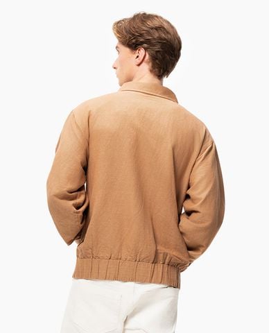  BEVERLY HILLS POLO CLUB - Áo khoác bomber nam tay dài hiện đại 