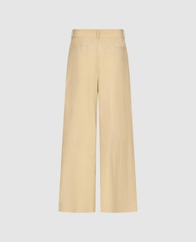  URBAN REVIVO - Quần nữ ống rộng lưng cao thanh lịch 