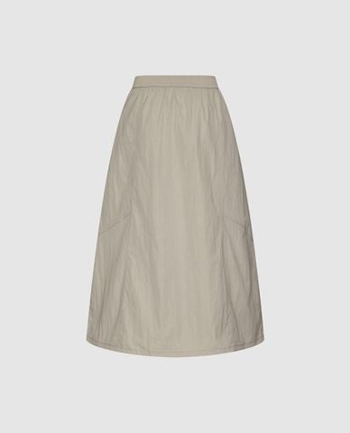  URBAN REVIVO - Chân váy chữ A midi dáng xòe 