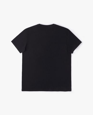  LEE - Áo thun nam cổ tròn tay ngắn phối logo 