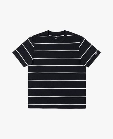  LEE - Áo thun nam cổ tròn tay ngắn kẻ sọc 
