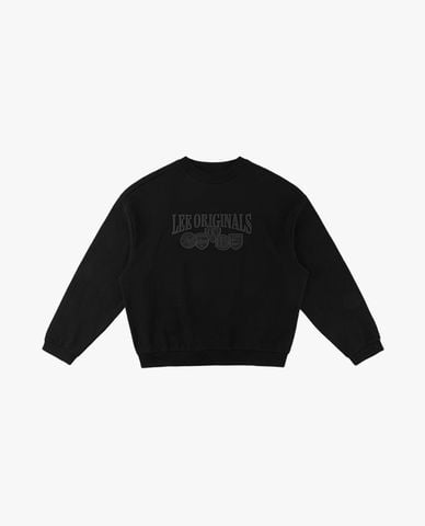  LEE - Áo sweatshirt nam tay dài thêu họa tiết 