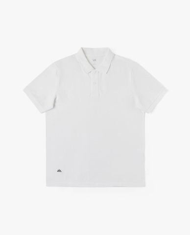  LEE - Áo polo nam cổ bẻ tay ngắn phối logo 