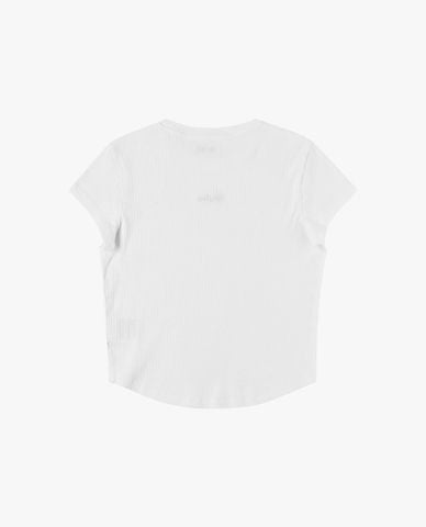  LEE - Áo thun nữ cổ tròn tay ngắn phom ôm 