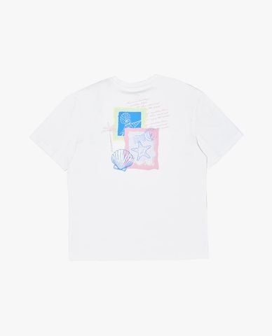  LEE - Áo thun nữ cổ tròn tay ngắn Boyfriend 