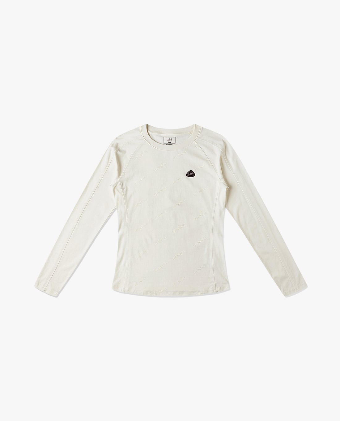 LEE - Áo thun nữ cổ tròn tay dài Indigo Seasonal