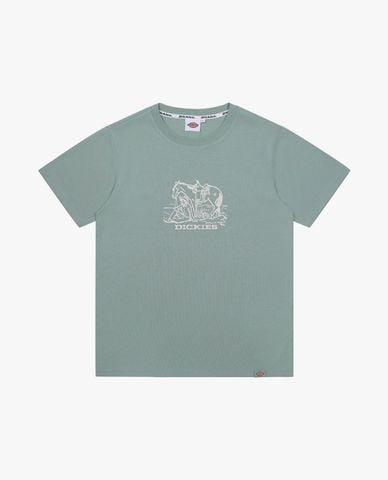  DICKIES - Áo thun nam cổ tròn tay ngắn Companion 