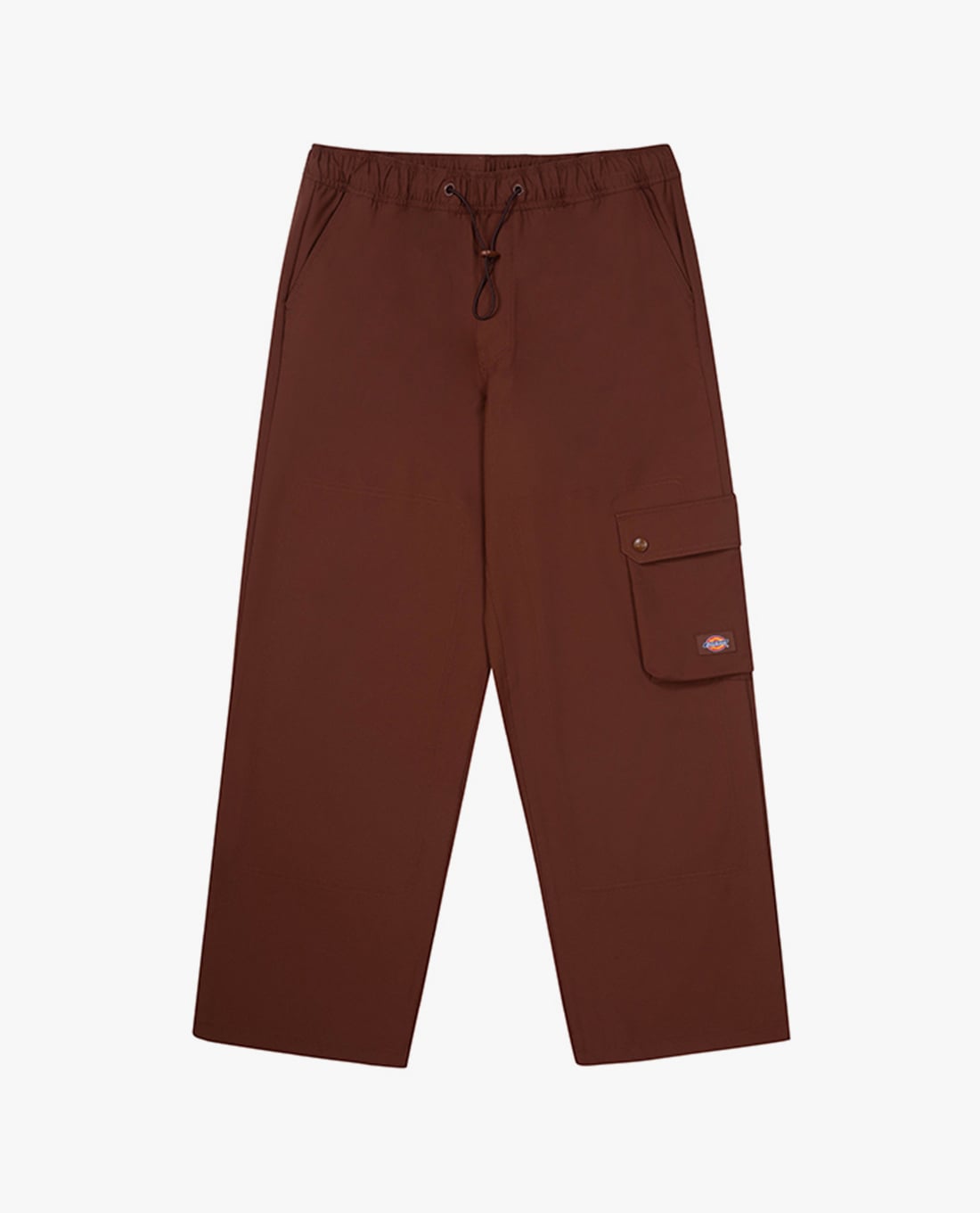 DICKIES - Quần nữ ống rộng lưng thun phối túi hộp