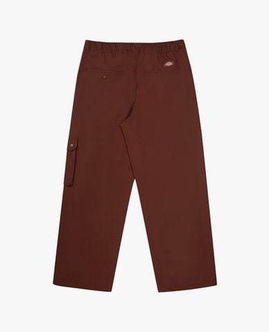  DICKIES - Quần nữ ống rộng lưng thun phối túi hộp 