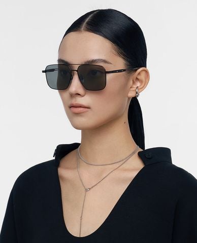  MUJOSH - Kính mát unisex gọng vuông thời trang 