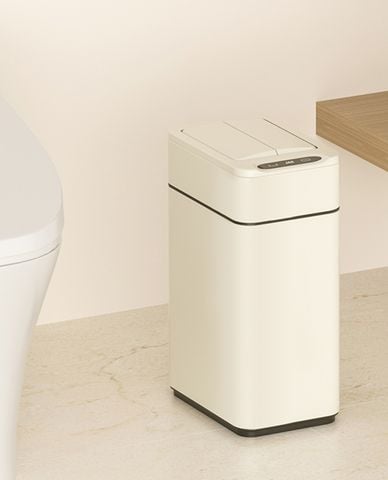  ELPHECO - Thùng rác cảm biến hai cánh 9L 