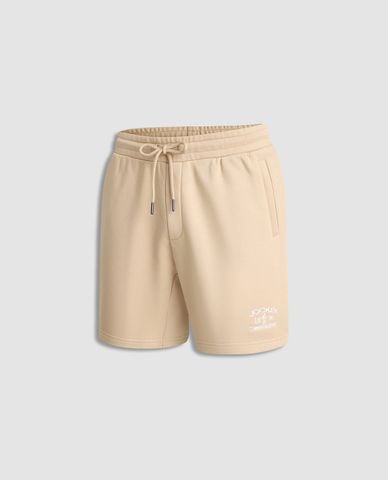  JOCKEY - Quần short nam lưng thun da cá thêu logo 
