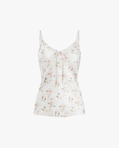  VERA - Bộ quần áo nữ ngắn mặc nhà hai dây latin in 